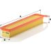 Mann & Hummel Luftfilter PKW MINI One,Cooper 06 C 5082