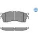 Bremsbelagsatz Kia P. Clarus/Rio/Shuma 1,3-2,0 16V 96-05 Mit Sensor MEYLE-ORIGINAL: True to OE 025 238 7316/W