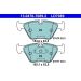 Bremsbelagsatz Bmw P. E39 2.0-3.5 95-04 Keramik ATE Ceramic 13.0470-7089.2