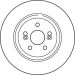 Bremsscheibe Renault P. Clio/Megane 2.0 04 DF6117S Bremsscheibe Renault P. Clio/Megane 2.0 04 DF6117S