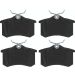 Bremsklötze HA AUDI,SEAT,VW,PEUGEOT 84 COTEC GDB823
