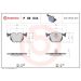 BREMBO Bremsklötze HA P 06 044
