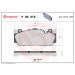 BREMBO Bremsklötze VA P 06 079 BREMBO Bremsklötze VA P 06 079