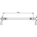 Bremsschlauch MERCEDES C,E-Klasse 1987476439
