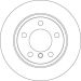Bremsscheibe Mini T. Countryman/Paceman 10 DF6353 Bremsscheibe Mini T. Countryman/Paceman 10 DF6353