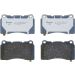 BREMBO Bremsbelagsatz, Scheibenbremse P 09 004E BREMBO Bremsbelagsatz, Scheibenbremse P 09 004E