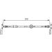 Bremsschlauch ALFA 159 1987481399