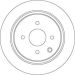 Bremsscheibe Nissan T. Cube/Tiida 1.6-1.8/1.5 Dci 07 DF6317