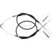 A.B.S. Handbremsseil Seilzug Festellbremse K11465 A.B.S. Handbremsseil Seilzug Festellbremse K11465
