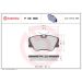 BREMBO Bremsklötze VA P 50 008 BREMBO Bremsklötze VA P 50 008