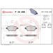 BREMBO Bremsklötze VA P 23 085