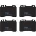 Bremsbelagsatz Db P. W124/201 GDB1318 Bremsbelagsatz Db P. W124/201 GDB1318
