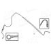 Hydraulikschlauch,Lenkung AUDI,VW 54956 Hydraulikschlauch,Lenkung AUDI,VW 54956