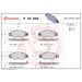 BREMBO Bremsklötze VA P 24 053