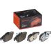 BREMBO Bremsklötze Xtra HA MERCEDES C, E-Klasse 07 XTRA LINE P 50 068X