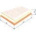 Luftfilter F 026 400 250 Luftfilter F 026 400 250