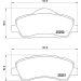 BREMBO Bremsklötze VA P 61 138 BREMBO Bremsklötze VA P 61 138
