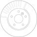 Bremsscheibe Land Rover P. Disc DF4194S Bremsscheibe Land Rover P. Disc DF4194S