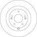 80 482 033 Bremsscheibe HA DF6690 80 482 033 Bremsscheibe HA DF6690