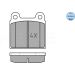 Bremsbelagsatz Vw P. T2 79-86 252001118 Bremsbelagsatz Vw P. T2 79-86 252001118