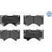Bremsbelagsatz Toyota P. Landcruiser 4.5/4.7 08- Mit Sensor MEYLE-ORIGINAL: True to OE 025 243 8618/W