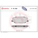 BREMBO Bremsklötze VA P 79 001 BREMBO Bremsklötze VA P 79 001