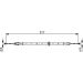 Handbremsseil MERCEDES W164 05 1987482024 Handbremsseil MERCEDES W164 05 1987482024