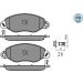 Bremsbelagsatz Ford P. Transit 00- (P.Nap¨D)Ohne Sensor 025 234 3418/PD Bremsbelagsatz Ford P. Transit 00- (P.Nap¨D)Ohne Sensor 025 234 3418/PD