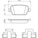 Bremsklötze FORD,VOLVO,LAND ROVER 0 986 494 639
