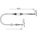 Handbremsseil VW Passat 96-05 1987482873 Handbremsseil VW Passat 96-05 1987482873
