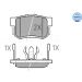 Bremsbelagsatz Honda T. Crv 02-06 Mit Sensor 025 242 3114/W Bremsbelagsatz Honda T. Crv 02-06 Mit Sensor 025 242 3114/W