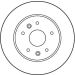 Bremsscheibe Renault T. Laguna DF1029 Bremsscheibe Renault T. Laguna DF1029