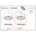 BREMBO Bremsklötze VA P 68 023 BREMBO Bremsklötze VA P 68 023