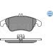 Bremsbelagsatz Db P. W204 07- /W212 09 MEYLE-ORIGINAL: True to OE 252431019 Bremsbelagsatz Db P. W204 07- /W212 09 MEYLE-ORIGINAL: True to OE 252431019
