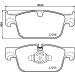BREMBO Bremsklötze VA VOLVO V90, S90, V60, XC60 16 PRIME LINE P 86 028