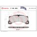 BREMBO Bremsklötze VA P 65 033 BREMBO Bremsklötze VA P 65 033