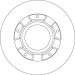 51 482 025 Bremsscheibe HA FORD Transit, Tourneo 12 TRW SINGLE DF6510S 51 482 025 Bremsscheibe HA FORD Transit, Tourneo 12 TRW SINGLE DF6510S