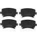Bremsklötze HA AUDI,SEAT,SKODA,VW Golf V,VI 06 COTEC GDB1622
