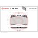 BREMBO Bremsbelagsatz, Scheibenbremse P 09 004E BREMBO Bremsbelagsatz, Scheibenbremse P 09 004E