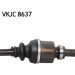 Antriebswelle VKJC8637 Antriebswelle VKJC8637