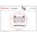 BREMBO Bremsklötze VA P 09 029