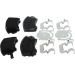 Bremsklötze OPEL,SAAB,CHEVROLET,BUICK 0 986 494 609