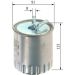 Kraftstofffilter MERCEDES M-Klasse, S-Klasse 0 450 906 464
