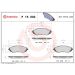 BREMBO Bremsklötze VA P 15 002 BREMBO Bremsklötze VA P 15 002