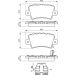 Bremsklötze HONDA Civic 0 986 494 642