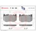 BREMBO Bremsklötze VA P 50 166