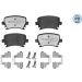 Bremsbelagsatz Vw T. Golf 5 03- /Octavia/Touran 025 239 1417/PD Bremsbelagsatz Vw T. Golf 5 03- /Octavia/Touran 025 239 1417/PD