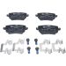 Bremsbelagsatz Skoda T. Octavia 1,0-2,0 12- Keramik ATE Ceramic 13.0470-2887.2