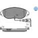 Bremsbelagsatz Vw P. Sharan 10-/Alhambra 10-/Golf Vii/Octavia 12- Mit Sensor 025 251 1720/W Bremsbelagsatz Vw P. Sharan 10-/Alhambra 10-/Golf Vii/Octavia 12- Mit Sensor 025 251 1720/W