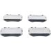 Bremsbelagsatz Db P. W203/W211/W220/R230 98-12 Keramik 13.0470-4990.2